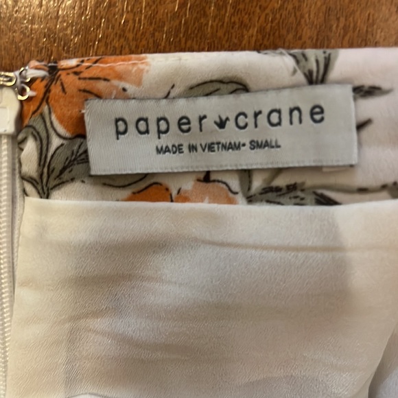 Paper Crane 2 Piece skirt and crop top - Picture 7 of 8